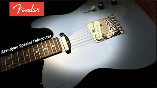 Fender Aerodyne Special Telecaster California Blue [upl. by Tempa]