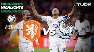 Países Bajos vs Francia  HIGHLIGHTS  UEFA Qualifiers 2023  TUDN [upl. by Buerger]