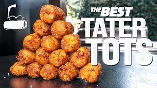 THE BEST HOMEMADE TATER TOTS WOW  SAM THE COOKING GUY [upl. by Siron789]