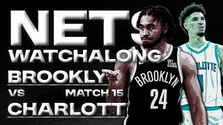 Brooklyn NETS vs Charlotte HORNETS Live PLAYBYPLAY NBA Season 2425 [upl. by Preiser372]