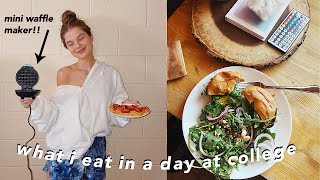 what I eat in a day in a college dorm [upl. by Chicoine]