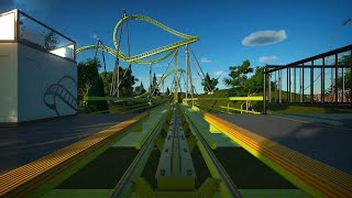 Crocodile 🎢 INSANE Coaster POV OnRide 4K [upl. by Corie]