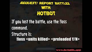 Using Hotbot for SWGOH Part 1 Requesting and Reporting Battles [upl. by Aniretac]