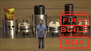 How to Build Your First Coil in Your First RDA [upl. by Hillary]