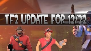 TF2 Gun MettleTough Break Festivizers amp Major Hat Changes 1222 Update [upl. by Torin]