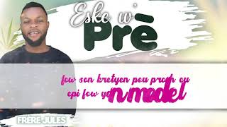 ESKEW PRE RAP EVANJELIK KOLABO LYRICS VIDEO CREATED BY SYLVIO PETIT [upl. by Publea16]