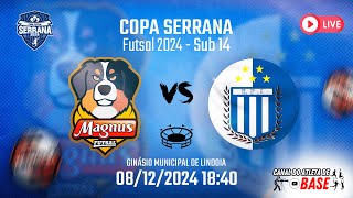 Lindóia 📺 Transmissão ao Vivo  Magnus x Lindóia  Sub 14 Copa Serrana 2024 [upl. by Tisbe106]