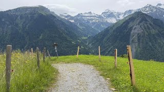 Meine Wanderung von Braunwald zum Bahnhof Linthal 08062024 [upl. by Roderigo]