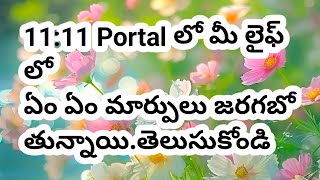 💯❤️1111 పోర్టల్ మీ లైఫ్ లో ఏం ఏం మార్పులను తీసుకు రాబోతోందితెలుసుకోండి [upl. by Llegna]