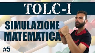 Test Ammissione Ingegneria TOLC I Simulazione Matematica 5 [upl. by Neema]