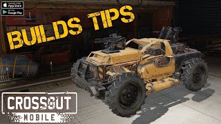 Crossout Mobile  Builds Tips [upl. by Nim]