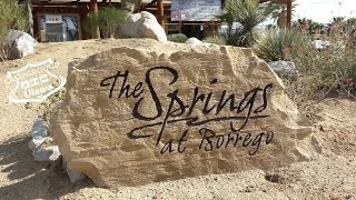 The Springs at Borrego RV Resort and Golf Club Borrego Springs California CA [upl. by Carce]