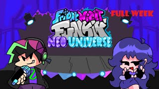 Friday Night Funkin  Neo Universe  1Years Anniversary Update  full week [upl. by Stalker926]