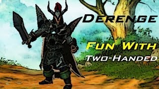 Drakensang Online Derenge Fun With twoHanded Sword [upl. by Pratte]