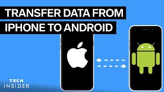 How To Transfer Contacts From iPhone To Android  Tech Insider [upl. by Yousuf]