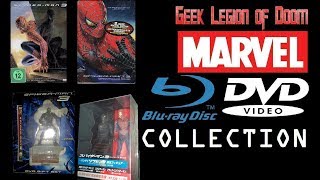 SPIDERMAN 3 Marvel Dvd amp Blu Ray limited Collectors versions amp variants [upl. by Floris]