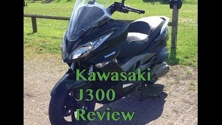 Kawasaki J300 Scooter Review  Studio Reesau [upl. by Stockton479]