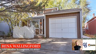 1227 Meadow St Longmont CO 80501 [upl. by Mateya320]