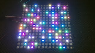 WS2812 Flexible NeoPixel Matrix Demo [upl. by Locke966]