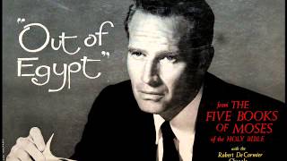 Charlton Heston Reads quotOut Of Egypt The Story of Mosesquot1959  Part 1 of 3 [upl. by Kcirderf]