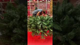 Árvor de Natal Pinheiro Canadense Tradicional 180m 320 Galhos Artificial 🎄🤶 achadinhosdashopee [upl. by Assenav]