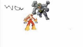 Blaziken VS Machamp [upl. by Adnilam]