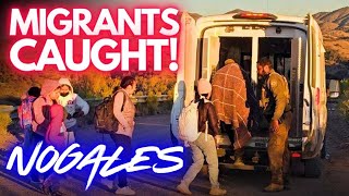 Migrants CAUGHT Nogales Arizona [upl. by Walford]