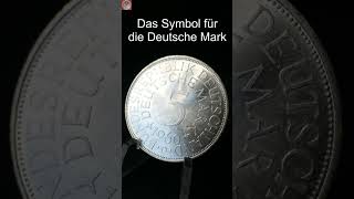 DAS Symbol für die Deutsche Mark  5 DM Heiermann in Silber  shorts [upl. by Zertnom]