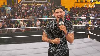 Zachary Wentz promises to end his former friend for good in Chicago NXT Sep 17 2024 [upl. by Ykcaj]