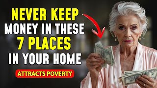 7 PLACES in Your HOME That ATTRACT POVERTY if You Keep MONEY in Them ✨ Buddhist Teachings [upl. by Nomsed]