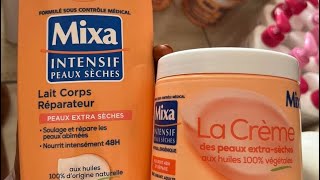 Mixa Beauté vs Mixa Intensif Peau Sèche  Quel Produit Convient Vraiment à Ta Peau  Lequel acheter [upl. by Melena]