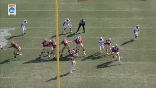 Elon Offensive Line Vs Furman 2017 [upl. by Tartaglia]