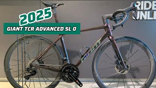 2025 GIANT TCR ADVANCED SL 0  SHIMANO DURA ACE DI2  CADEX WHEELSET [upl. by Maximilien]