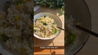 Herbed corn fried rice video recipe  Corn fried rice recipe corn friedrice [upl. by Charles]