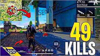 49 Kills BR During Rank Push Free Fire 🔥 2024 🌲 Solo Vs Squad Full Gameplay  IPhone 📲 14 [upl. by Carmelina555]