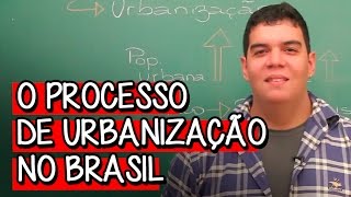 PROCESSO DE URBANIZAÇÃO BRASILEIRA  GEOGRAFIA  DESCOMPLICA [upl. by Highams725]