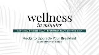 Wellness in Minutes Upgrade Your Breakfast with Laurentine ten Bosch [upl. by Alicia]