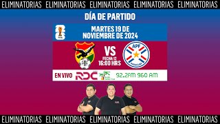 Bolivia vs Paraguay  Eliminatorias Sudamericanas Fecha 12 [upl. by Taffy]