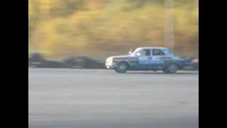 Дрифт 2012 Газ 24 ушел с траектории  GAZ24 crash drifting [upl. by Orlanta]