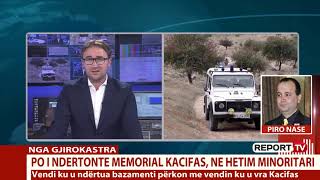 Kapet minoritari që po i ndërtonte memorial ekstremistit grek që u vra në Bularat [upl. by Candis]