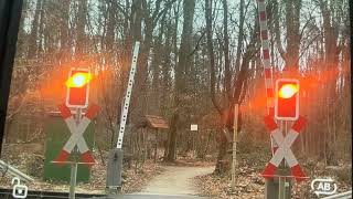 Bahnübergang im bentheimer Wald 🌳 beim Kurbad [upl. by Berga268]