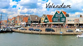 VolendamHolland Walking tour  Volendam Netherlands 4K video [upl. by Jolee919]