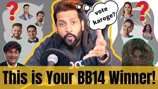 This Contestant will win Bigg Boss 14 Guaranteed [upl. by Tanberg]