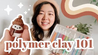 ⭐️ Polymer Clay 101 for Beginners ⭐️ [upl. by Questa]