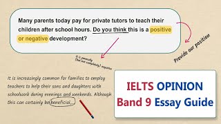 IELTS Task 2 Sample Band 9 Opinion Essay [upl. by Zarah]