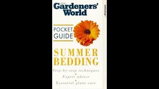 Gardeners World Pocket Guide Summer Bedding 1997 UK VHS [upl. by Adriana]