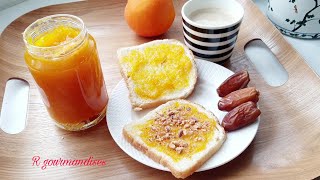 Comment faire de la Confiture dorange ou marmelade maison  Orange Jam [upl. by Oirottiv]