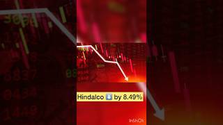 Hindalco share news  why hindalco fell by 849 7112024 trading stockmarket nifty [upl. by Millda]