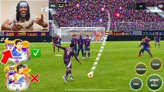 102 Campos as Striker is UNFAIR  FC MOBILE [upl. by Tisbee]