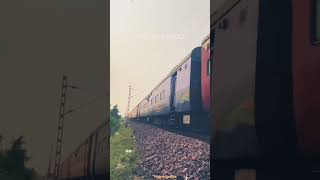 Okha superfast expresstrain railway reels india short video [upl. by Eriha]